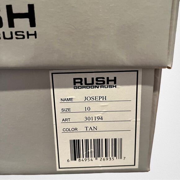 Gordon Rush Mens Style “Joseph” Slip On Loafers Size 10 - Picture 5 of 6